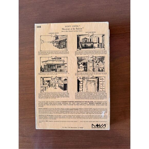 NOVA: Bounty Hunter - Shootout at the Saloon - Western Gunfight Vintage Game - Picture 6 of 9